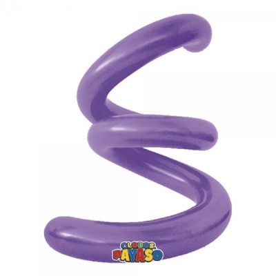 GLOBO PAYASO #270 ZEPELIN VIOLETA C/50 --