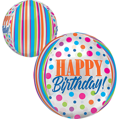 GLOBO CONVER ESFERA ORBZ HBD BRIGHT DOTS