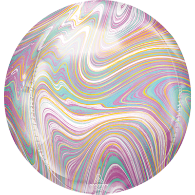 GLOBO CONVER ESFERA ORBZ MARBLEZ PASTEL