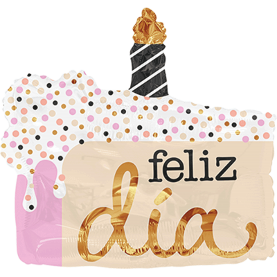 GLOBO CONVER JRSHP CUPCAKE FELIZ DIA REBANADA