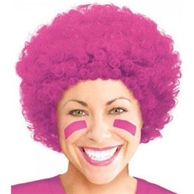 PELUCA AFRO MEDIANA ROSA EURO