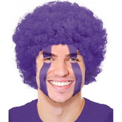 PELUCA AFRO MEDIANA MORADA EURO