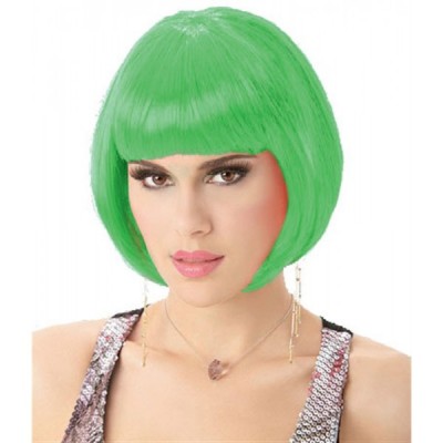 PELUCA MELENA CORTA VERDE VMF AMSCAN-GMK (103062.53)