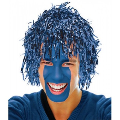 PELUCA METALICA AZUL REY EURO