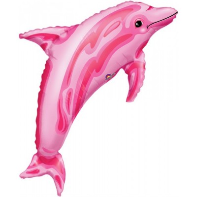 GLOBO CONVER SPRSHP PINK OCEAN DOLPHIN
