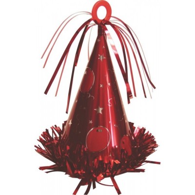 CONTRAPESO PARTY HAT WEIGHT RED