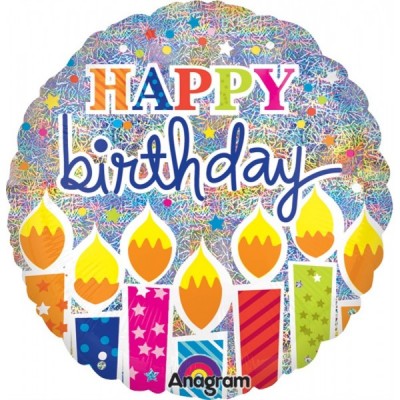 GLOBO CONVER #18C HOLO: SHIMMER BIRTHDAY CAN