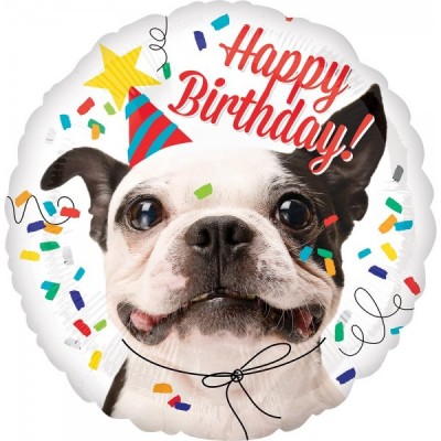GLOBO CONVER #18C HAPPY BIRTHDAY DOG