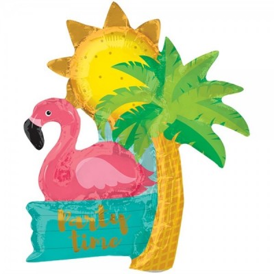 GLOBO CONVER MINSHP LET´S FLAMINGLE IT´S PARTY