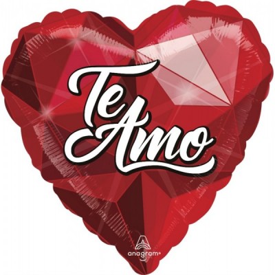 GLOBO CONVER #18H TE AMO BIG JEWEL HEART