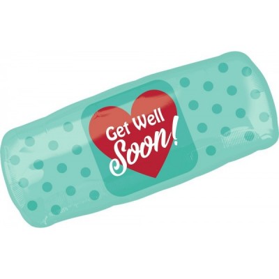 GLOBO CONVER SPRSHP GET WELL SOON BANDAID