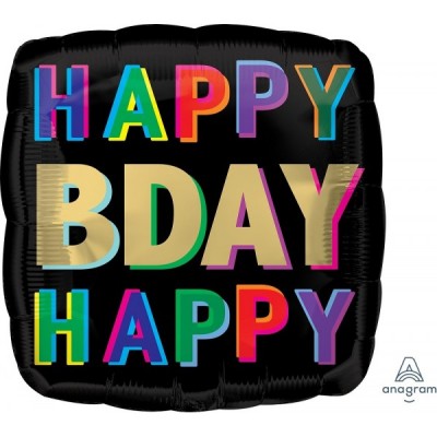 GLOBO CONVER #17C HAPPY BIRTHDAY OFFSET LETTERS