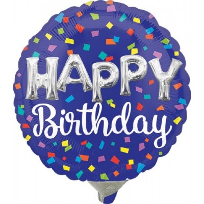 GLOBO CONVER #9C HBD BALLON LETTERS