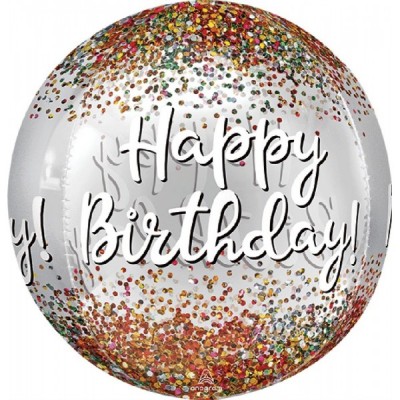 GLOBO CONVER ESFERA ORBZ HBD SEQUINS