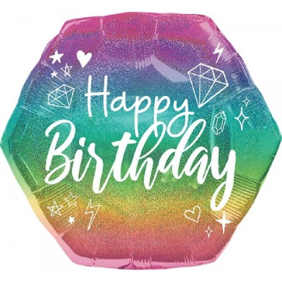 GLOBO CONVER SPRSHP SPARKLE BIRTHDAY