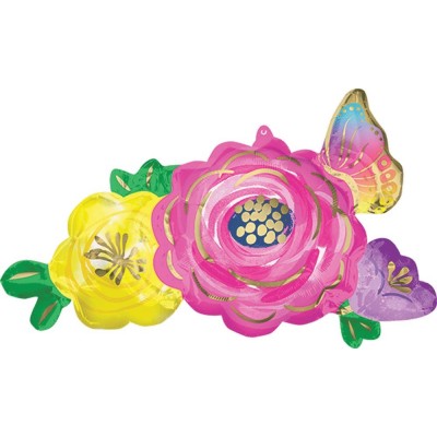 GLOBO CONVER SPRSHP BEAUTIFULL FLOWER & BUTTERFLY