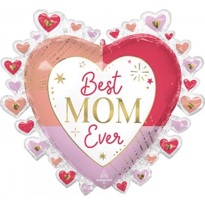 GLOBO CONVER SPRSHP COLORFUL BEST MOM EVER