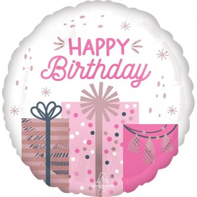 GLOBO CONVER #18C PASTEL BIRTHDAY