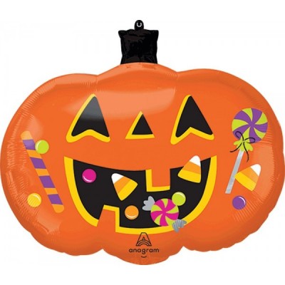 GLOBO CONVER SPRSHP TRICK OR TREAT PUMKING