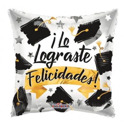 GLOBO CONVER-K #18Q LO LOGRASTE FELICIDADES