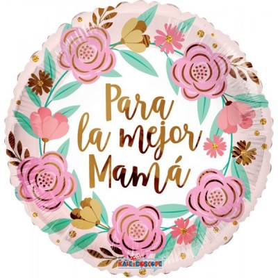 GLOBO CONVER-K #18C PARA LA MEJOR MAMA FLORAL