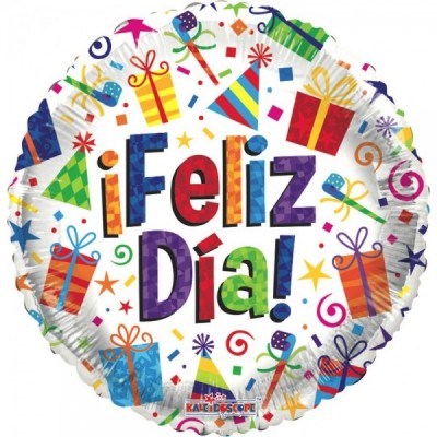 GLOBO CONVER-K #18C FELIZ DIA REGALOS