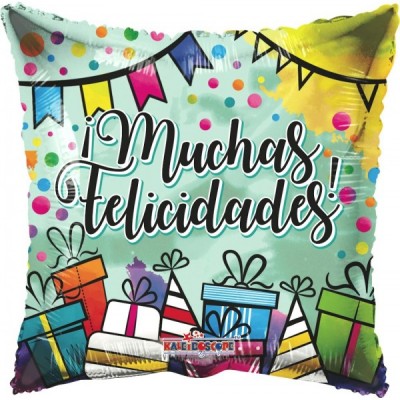 GLOBO CONVER-K #18Q MUCHAS FELICIDADES REGALOS