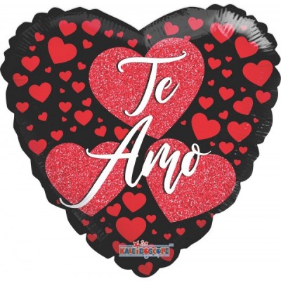 GLOBO CONVER-K #18H TE AMO CORAZONES