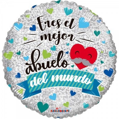 GLOBO CONVER #18C ERES EL MEJOR ABUELO DEL MUNDO