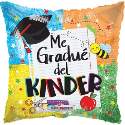 GLOBO CONVER #18Q ME GRADUE DEL KINDER