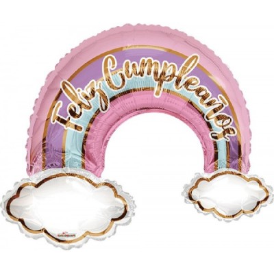 GLOBO CONVER SPRSHP CUMPLE ARCOIRIS