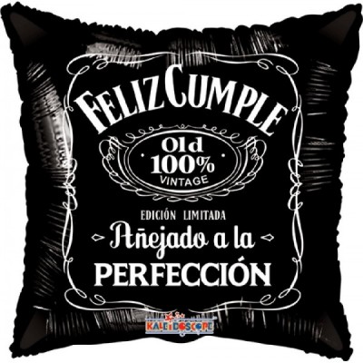 GLOBO CONVER #18Q FELIZ CUMPLE AÑEJADO