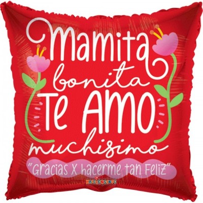 GLOBO CONVER #18Q MAMITA TE AMO GB