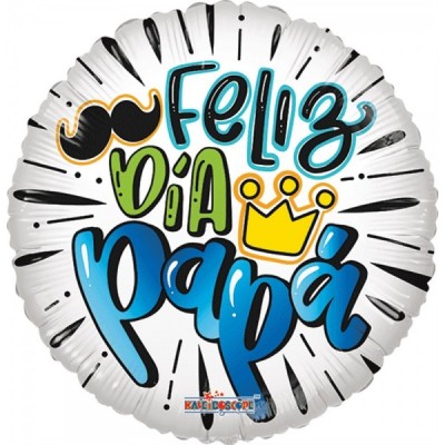 GLOBO CONVER #18C FELIZ DIA PAPA