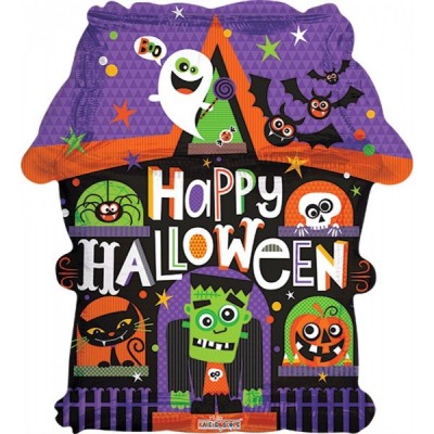 GLOBO CONVER JRSHP HAUNTED HOUSE SHAPE