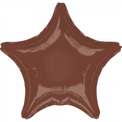 GLOBO CONVER #9S ESTRELLA SOLIDO CAFE CHOCOLATE