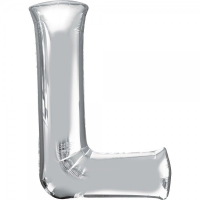 GLOBO CONVER LETRA JUMBO L PLATA