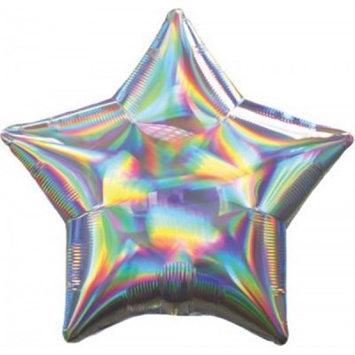GLOBO CONVER #22S IRIDISCENT SILVER STAR