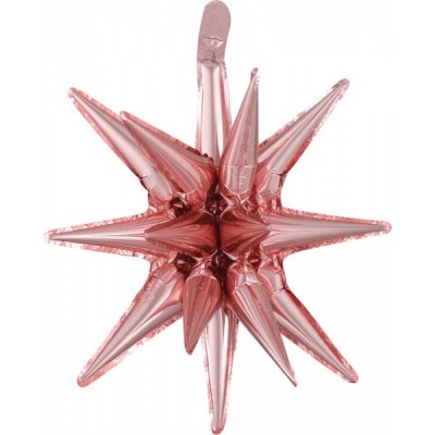 GLOBO CONVER #20S MAGIC STAR CHICA ROSA ORO SOLIDO
