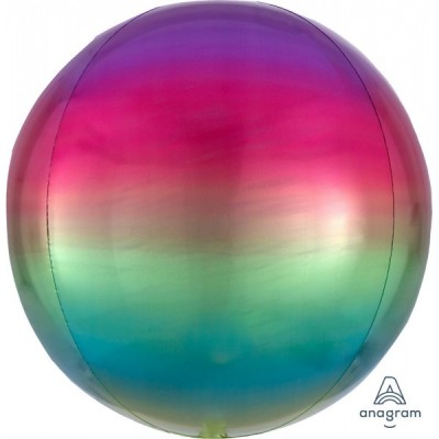 GLOBO CONVER ESFERA ORBZ OMBRE ARCOIRIS