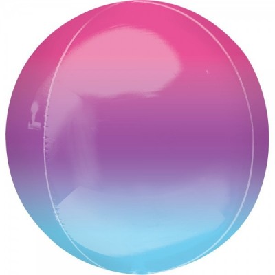 GLOBO CONVER ESFERA ORBZ OMBRE PURPURA / AZUL