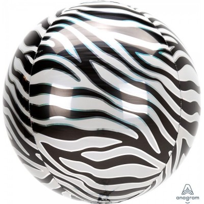 GLOBO CONVER ESFERA ORBZ ANIMAL PRINT CEBRA