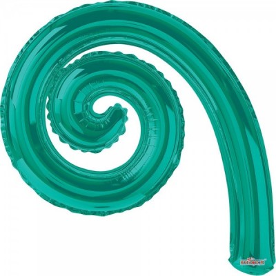 GLOBO CONVER KURLYS SPIRAL VERDE TURQUESA