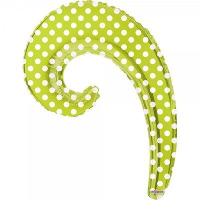 GLOBO CONVER KURLYS WAVE KIWI DOTS