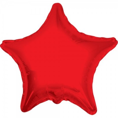 GLOBO CONVER #9S ESTRELLA SOLIDO ROJA