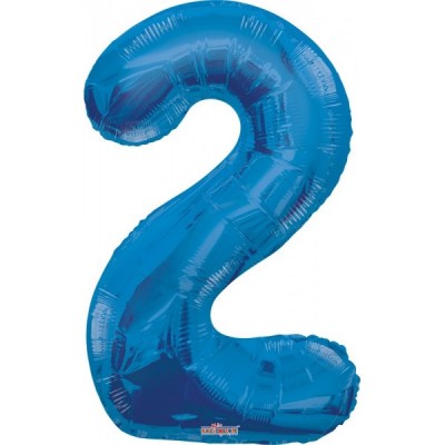 GLOBO CONVER NUMERO JUMBO #2 AZUL