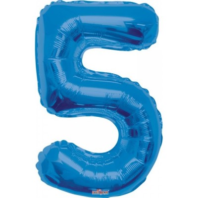 GLOBO CONVER NUMERO JUMBO #5 AZUL