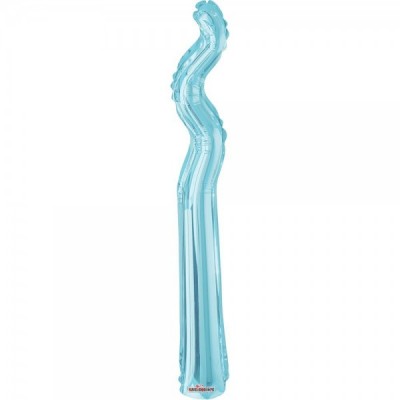 GLOBO CONVER KURLYS ZIG-ZAG AZUL CIELO