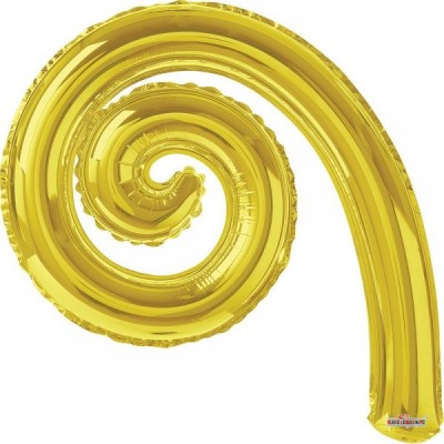 GLOBO CONVER KURLYS SPIRAL DORADO