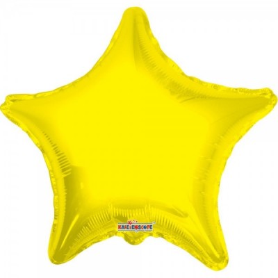 GLOBO CONVER #22S ESTRELLA SOLIDO AMARILLA